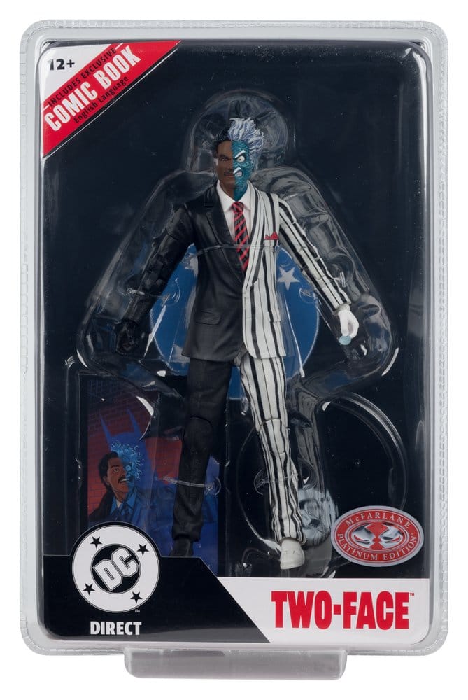 DC Direct Page Punchers Action Figure Two-Face (Batman 89) (Red